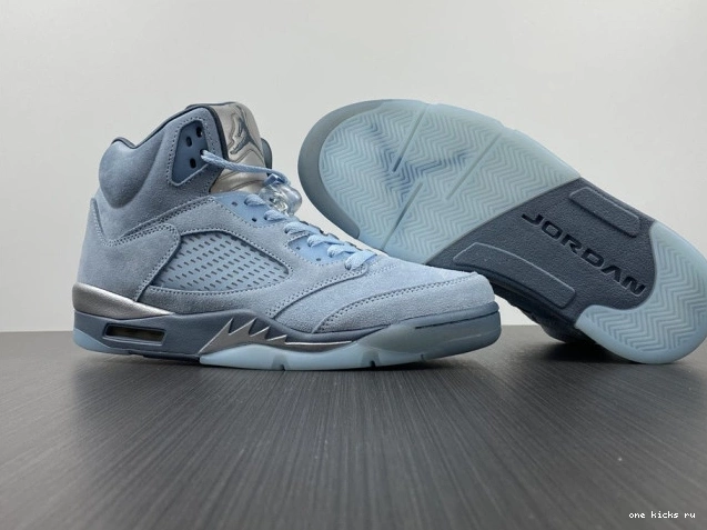Rep Onekick DD9336-400 Jordan Retro Bluebird (W) Air 5 0811